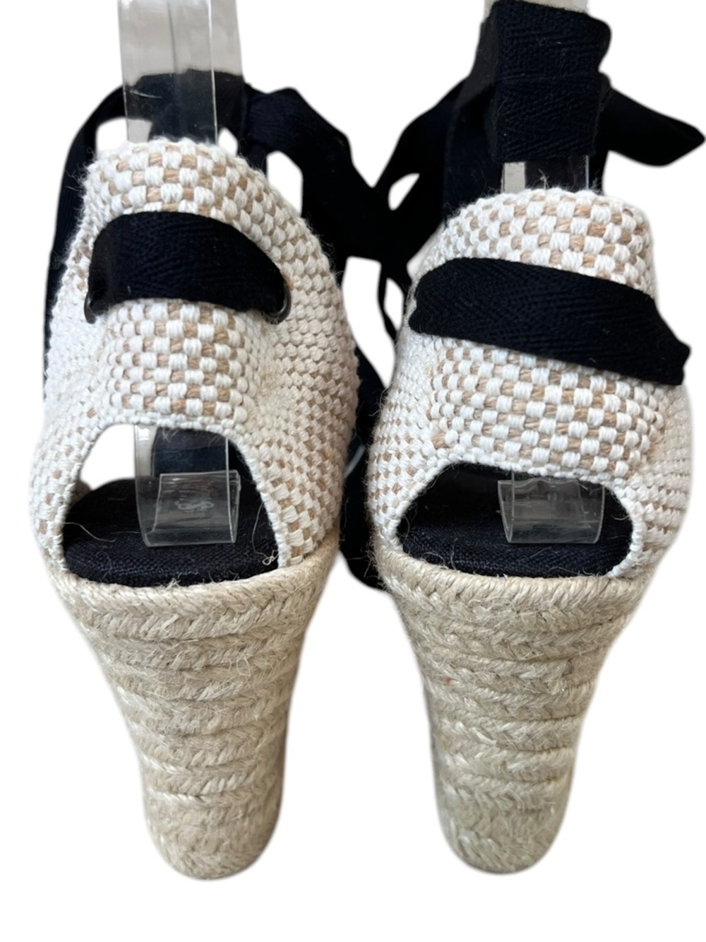 Soludos The Marseille Wedge Espadrille Black - Picture 8 of 9